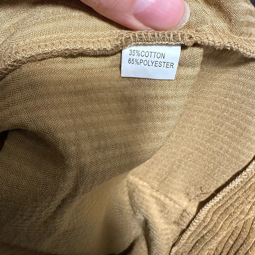 NWT Petal & Pup Talaren Pant in Tan Corduroy Size 10 - Picture 4 of 9